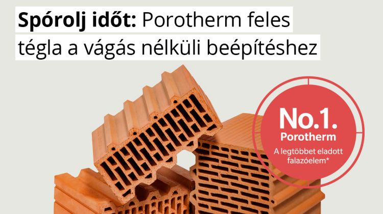 Porotherm megoldások a pontos falazáshoz