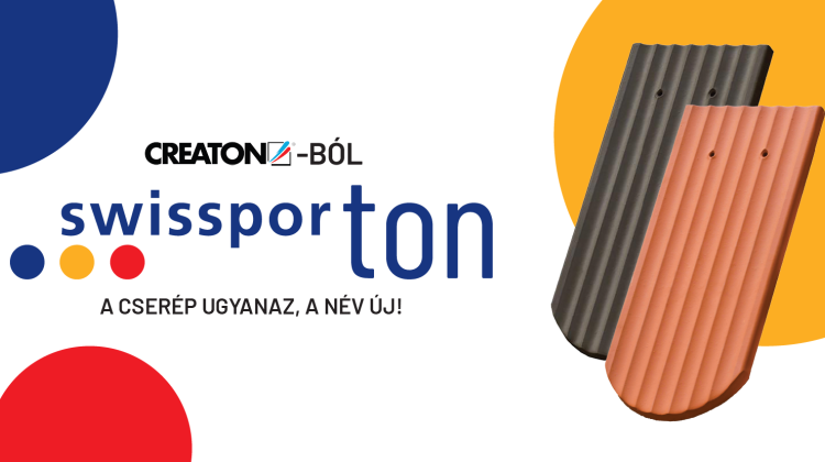Új fejezet kezdődik: a CREATON mostantól swissporTON
