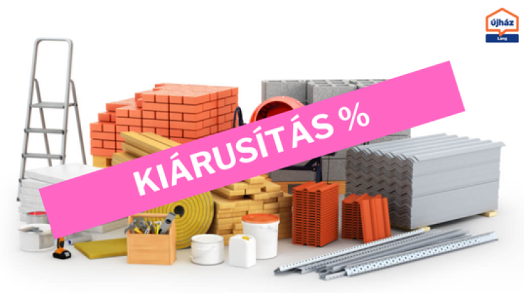 Kiárusítás %