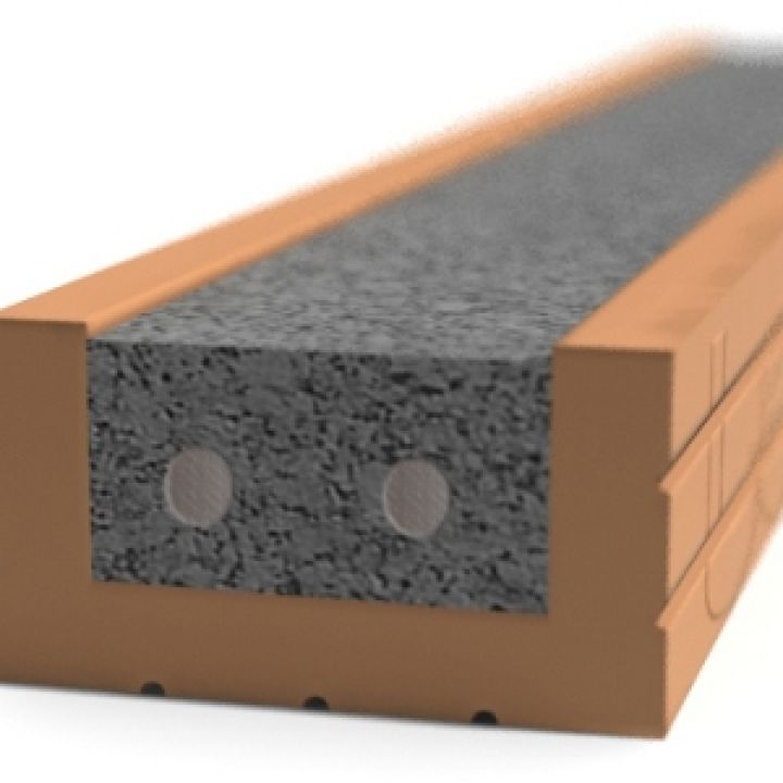 Leier MDE 100 Elemmagas áthidaló 100x23,8x8 cm