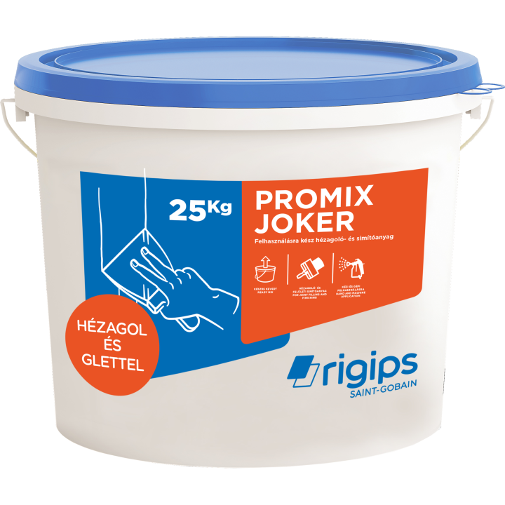 Rigips ProMix Joker Készre kevert, levegőn száradó hézagoló glett 25 kg