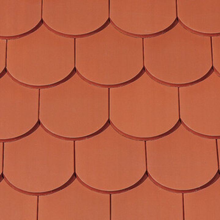 SwissporTON Klassik Kerekvágású alapcserép Roggden natúrvörös 18x38 cm