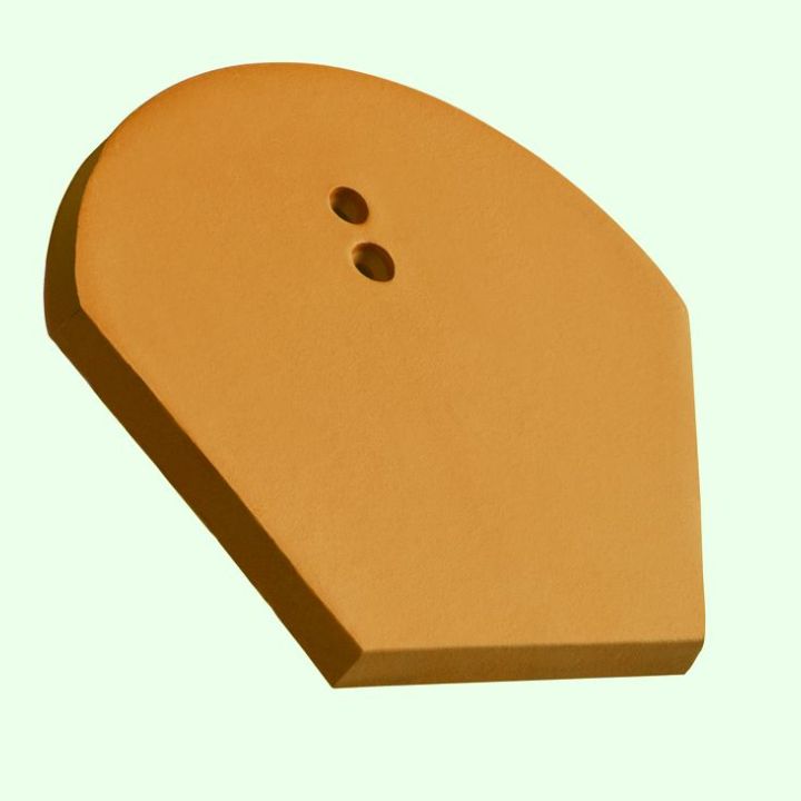 Creaton Kúpcserép Kezdő- és zárókorong kerámia BZ engóbozott barna