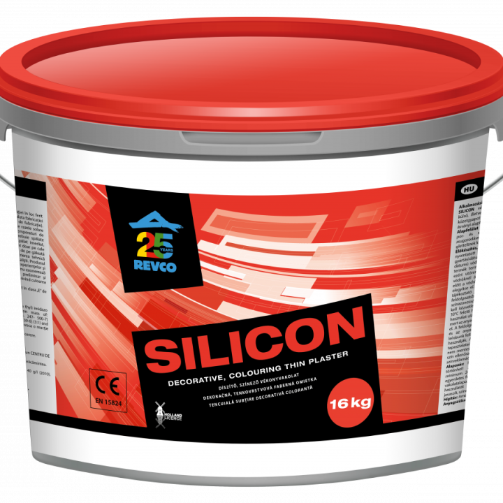 Revco Szilikon Spachtel Vékonyvakolat, kapart 1,5 mm B1, bázis, 16 kg