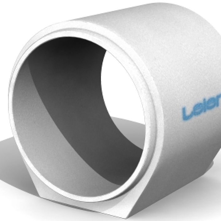 Leier Körszelvényű talpas cső TA 50/100