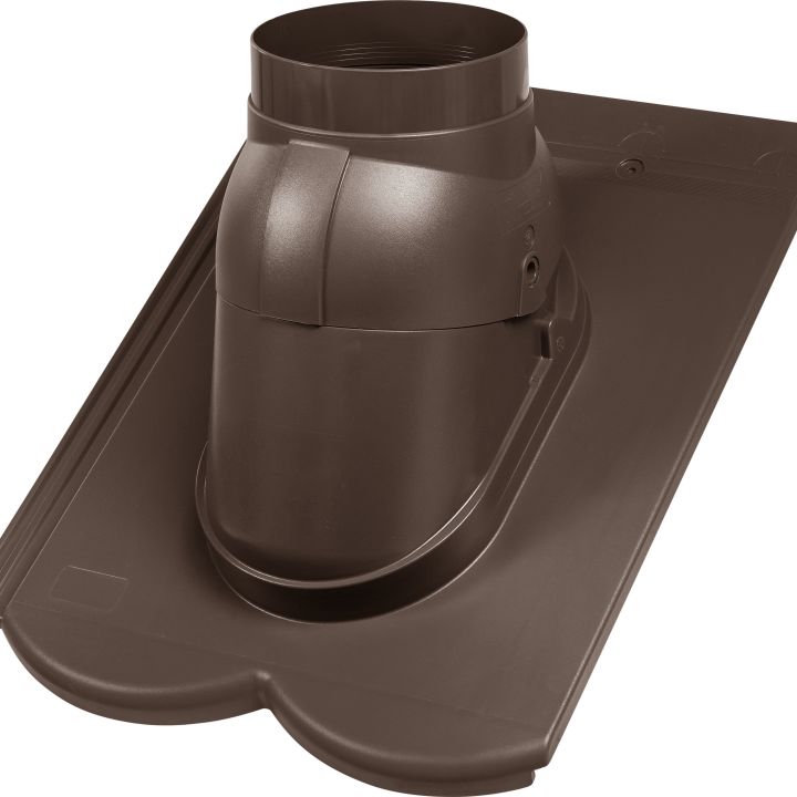 Bramac Durovent Reviva Füstgázkivezető egység AK116 sötétbarna