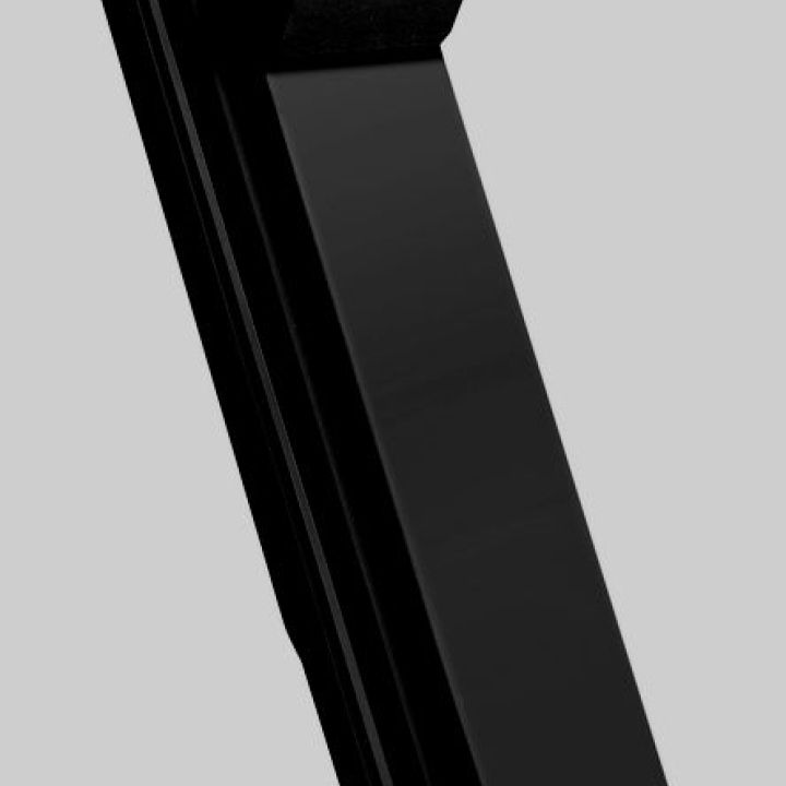 Creaton Domino Taréjszellőző félcserép engóbozott fekete matt