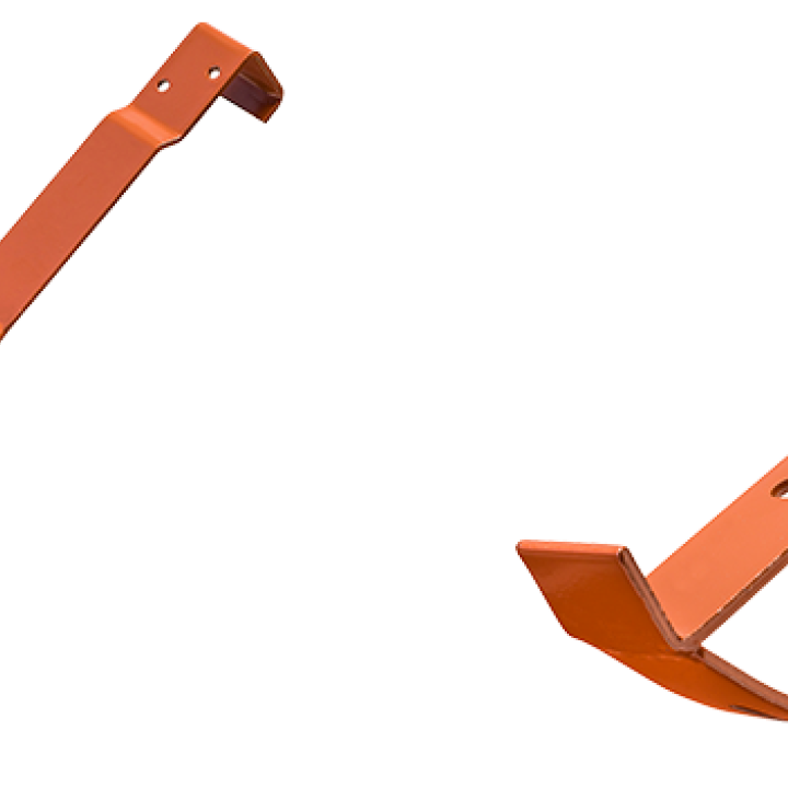 Bramac Biztonsági rács és lépcsőfok tartó egység téglavörös