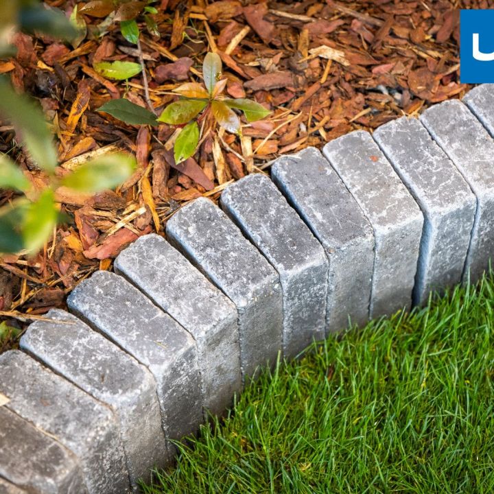 Leier Patio Térkő és falazóelem carbon melírozott antik 25x12,4 cm 5 cm