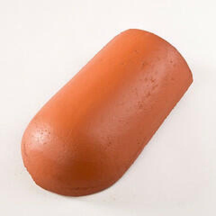 újHÁZ Toscana Lux Matt beton kezdő kúpcserép (rögzítőkapoccsal) téglavörös (48 db/rkl)