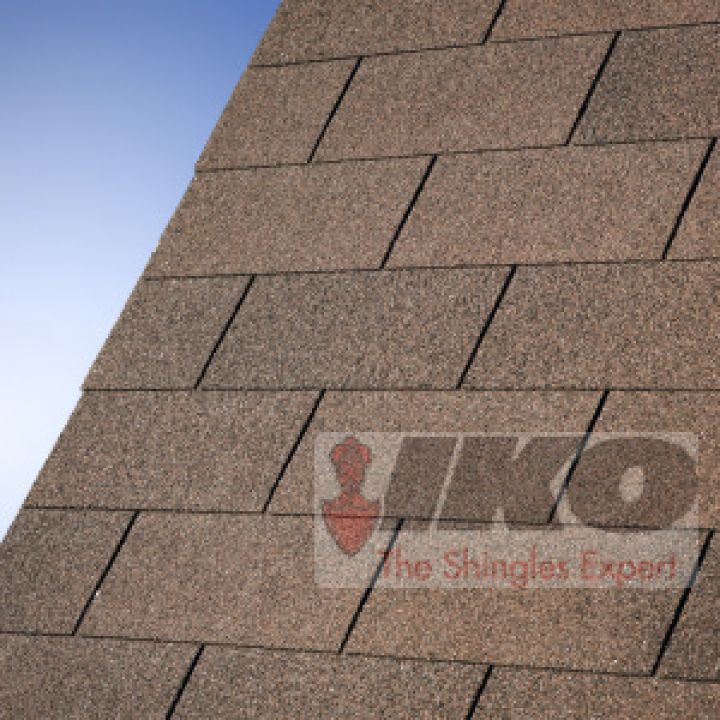 Iko Superglass 3T Zsindely téglány 07 árnyalt barna 3 m2