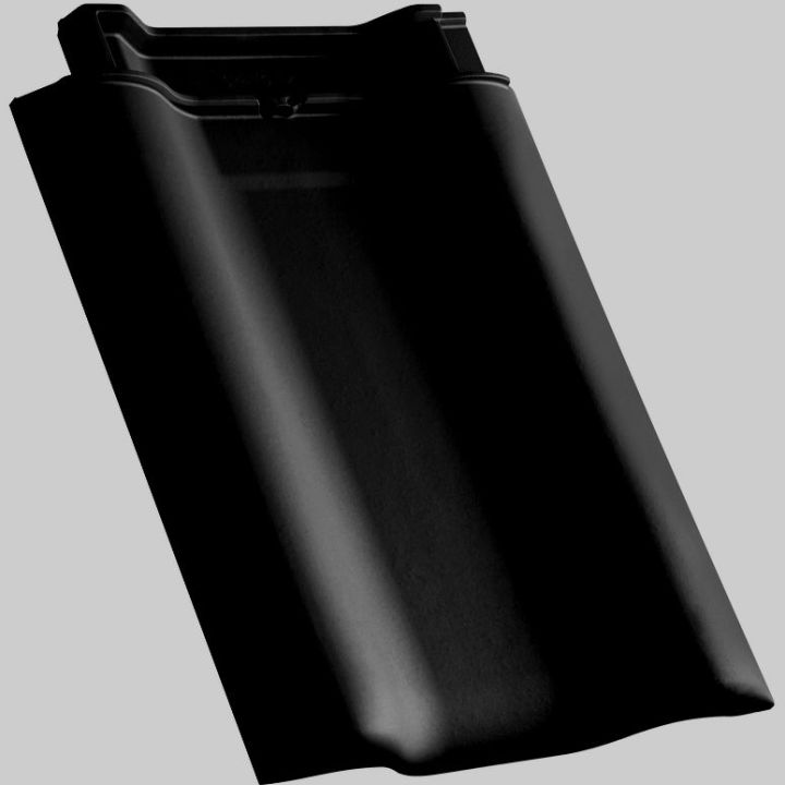 SwissporTON Balance Kettőshullámú cserép engóbozott fekete matt