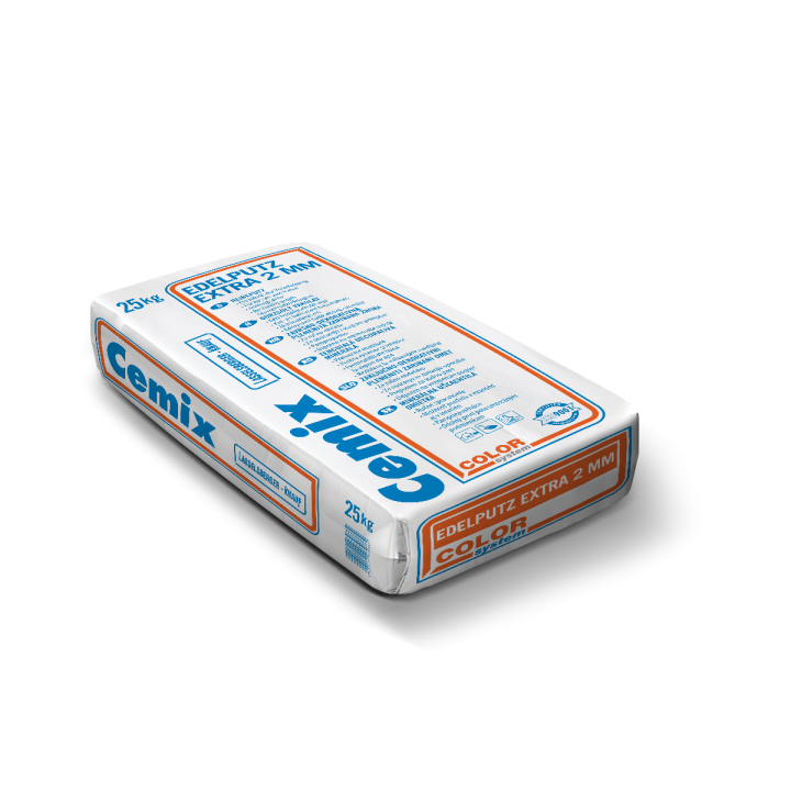 Cemix 2772 Edelputz Extra Színezővakolat, dörzsölt 2 mm 4000 white 25 kg