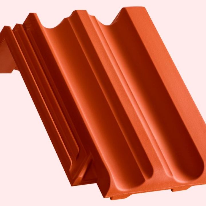 SwissporTON Rapido Félnyeregtető cserép engóbozott rézvörös