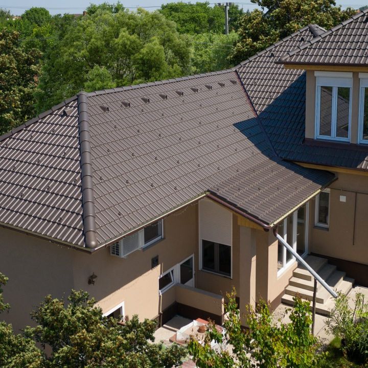 Bramac Platinum Star Kúpcserép barna metál