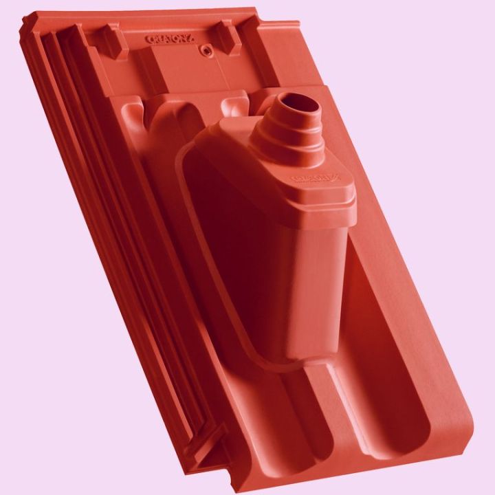 SwissporTON Rapido Antennakivezető cserép NW60 engóbozott borvörös