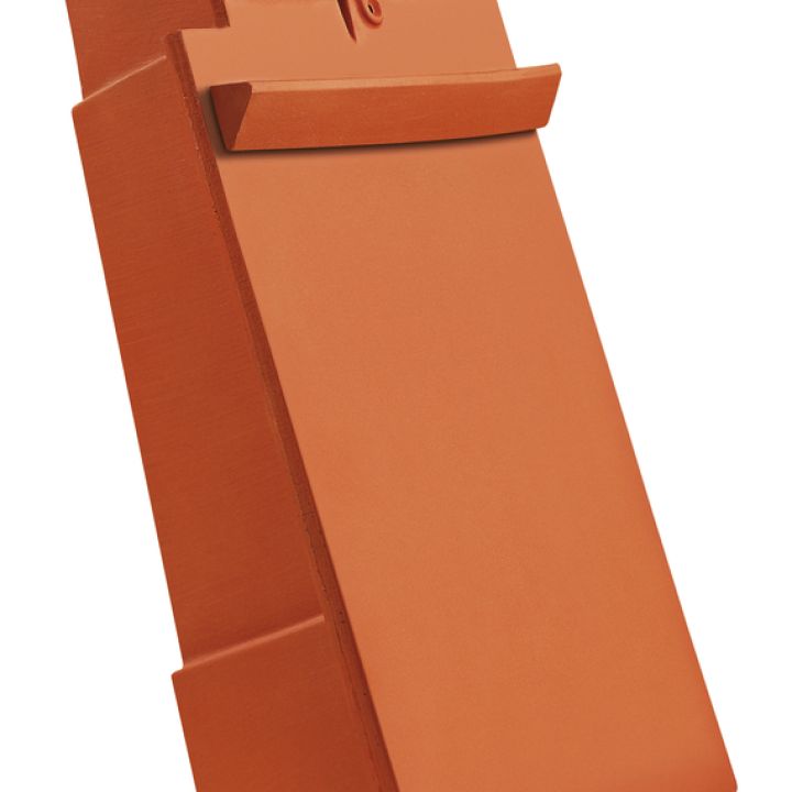 Creaton Domino Taréjszellőző szegélycserép bal natúrvörös