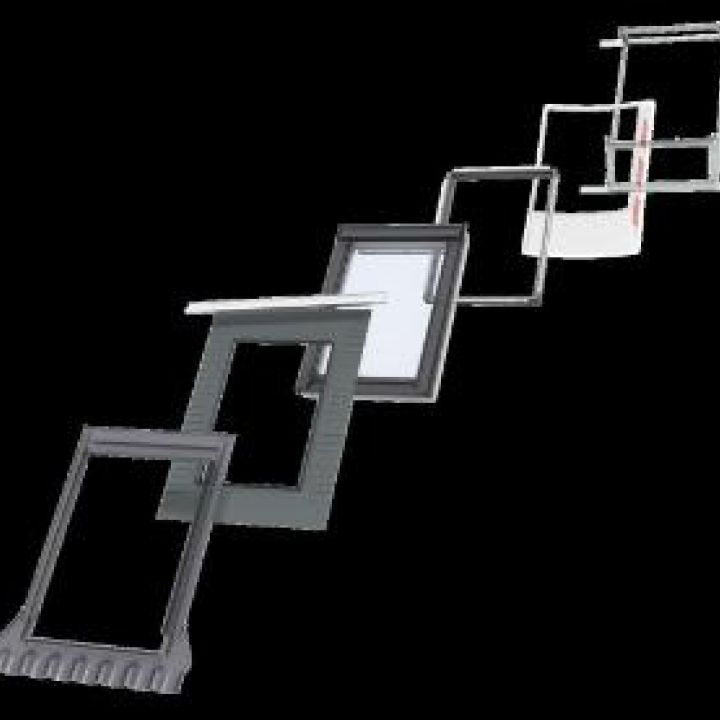 Velux CK04 55x98 EDJ2000 burkolókeret