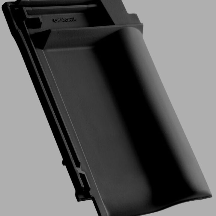 SwissporTON Balance Kettőshullámú taréjszellőző cserép engóbozott fekete