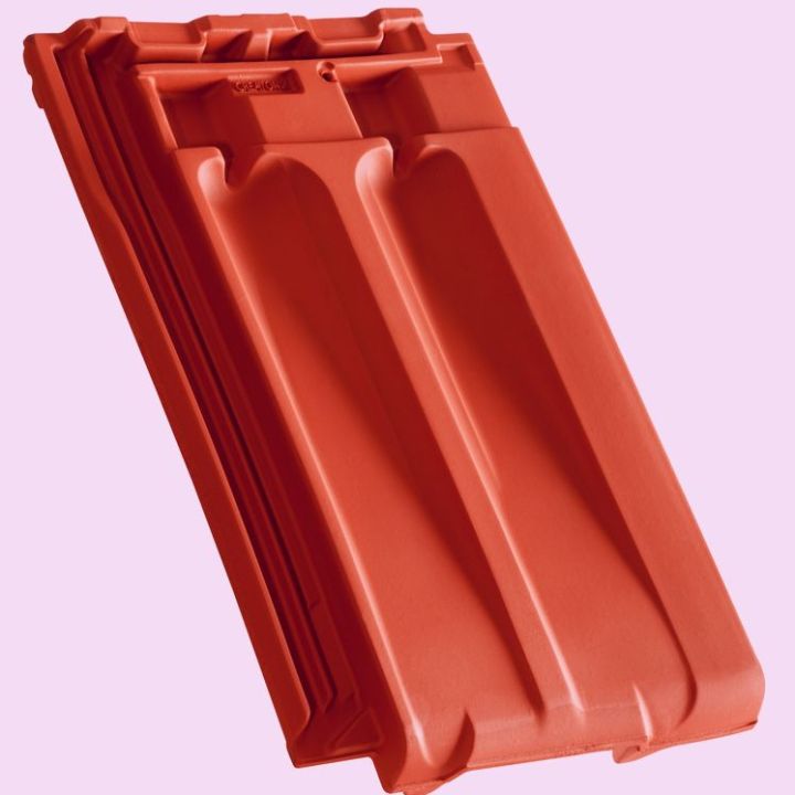 SwissporTON Rapido Szellőzőcserép 37,5 cm2 engóbozott borvörös