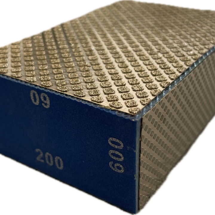 sz. 2880171201 Gyémántszemcsés kézi csiszoló burkoló lapokhoz (60,200,400,600)