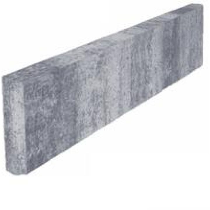 SW Kerti szegély grafit 5x20x100 cm