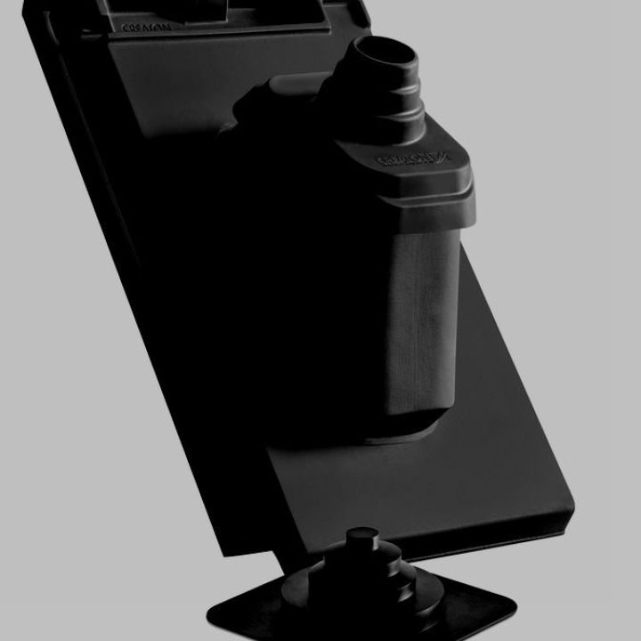 Creaton Domino Antennakivezető cserép NW60 engóbozott fekete matt