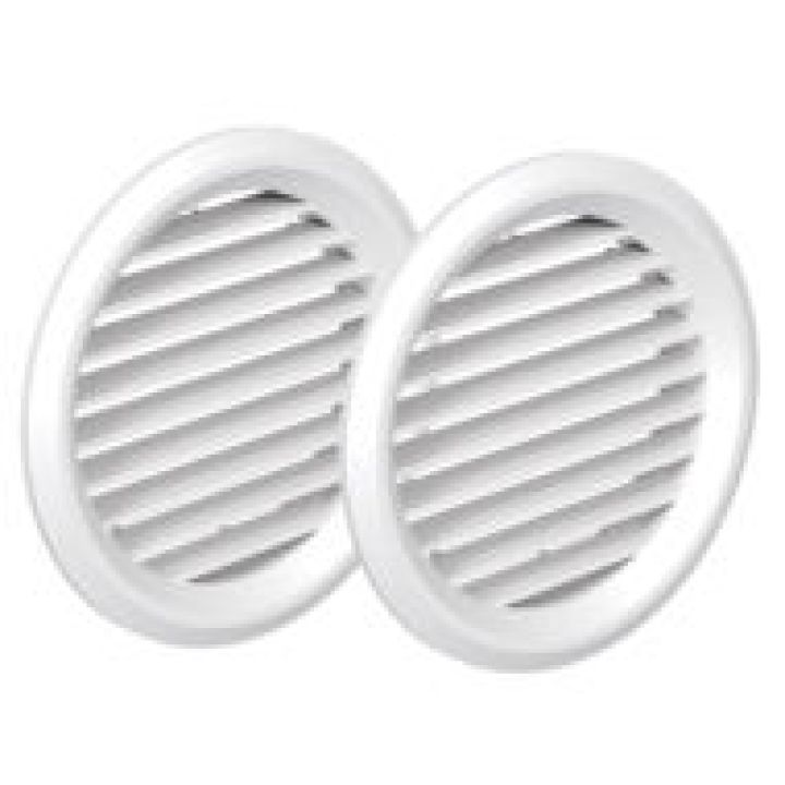 Szellőzőrács 5 cm kör alakú műanyag 4db/cs