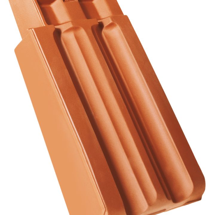 Creaton Rustico Szegélycserép bal natúrvörös