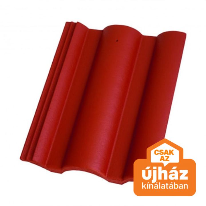 újHáz Standard Alapcserép Colorsystem meggypiros