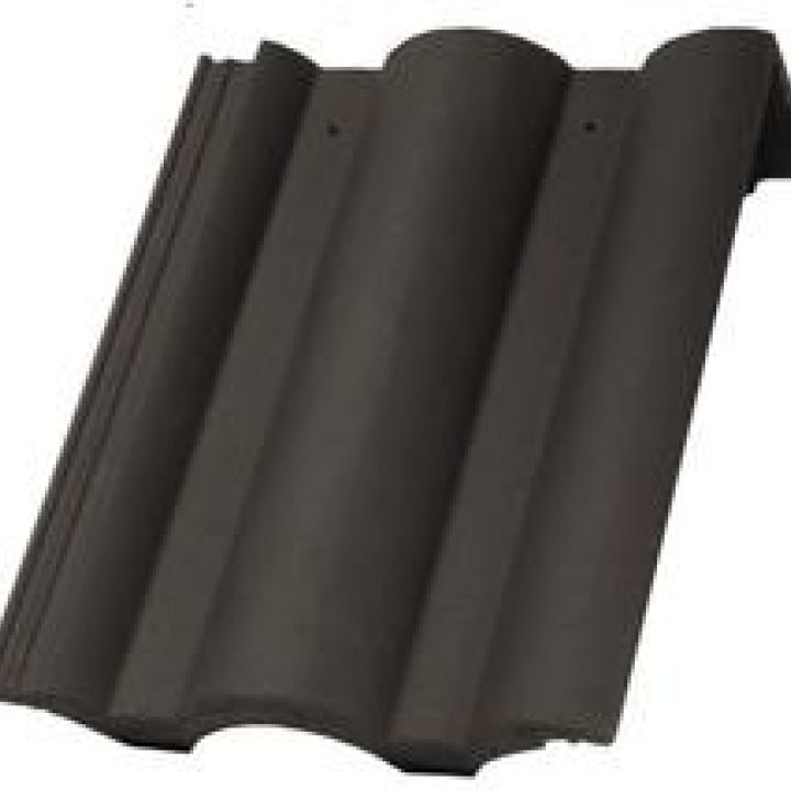 Terrán Danubia Félnyeregtető cserép ColorSystem antracit