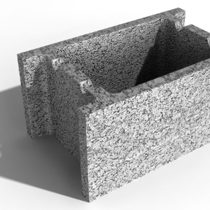 Leier Beton Zsaluzóelem 50x40x23 cm (30 db/rkl)