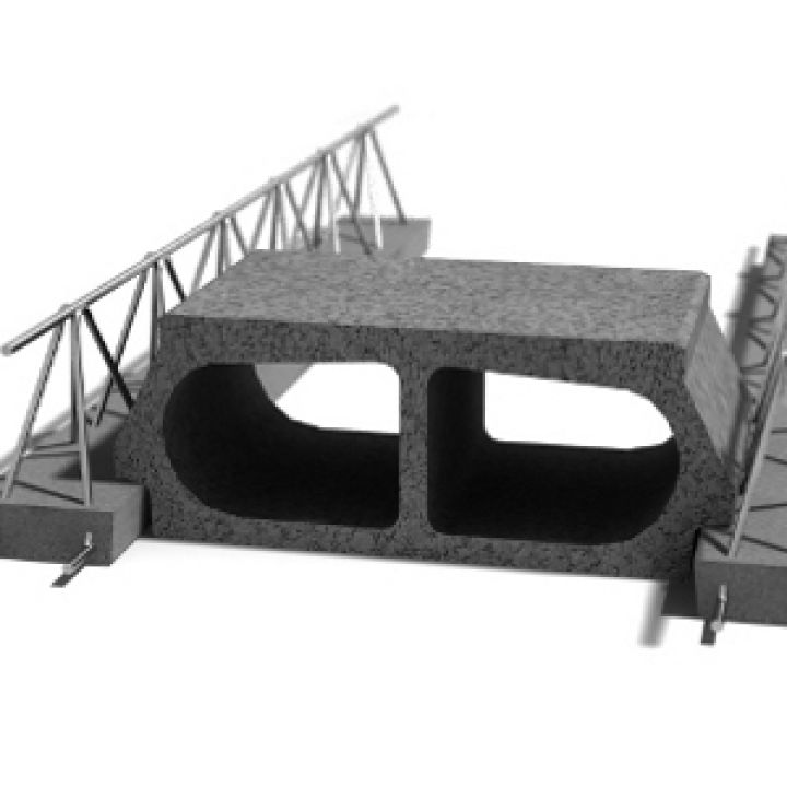 Leier LMF 200 Betongerenda 200x12,5x4,5 cm