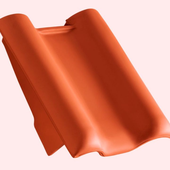 Creaton Futura Félnyeregtető szegélycserép bal engóbozott rézvörös