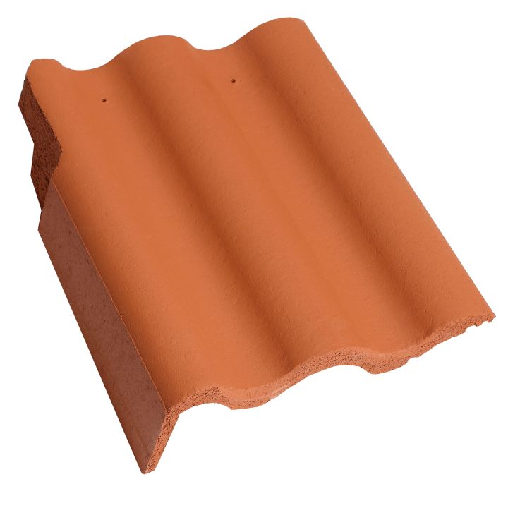 Terrán Synus Szegélycserép bal ColorSystem mogyoróbarna