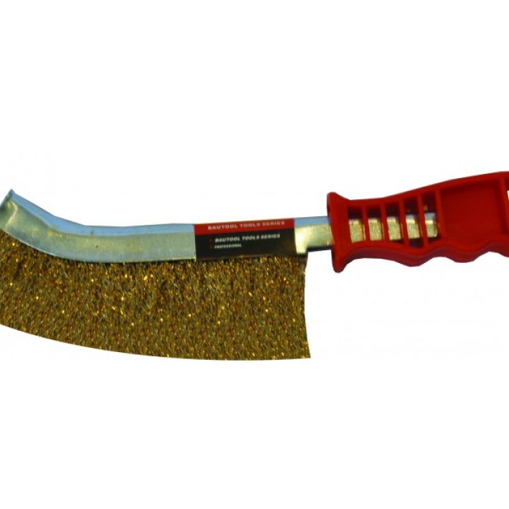 Bautool F0280/A drótkefe müanyag nyéllel