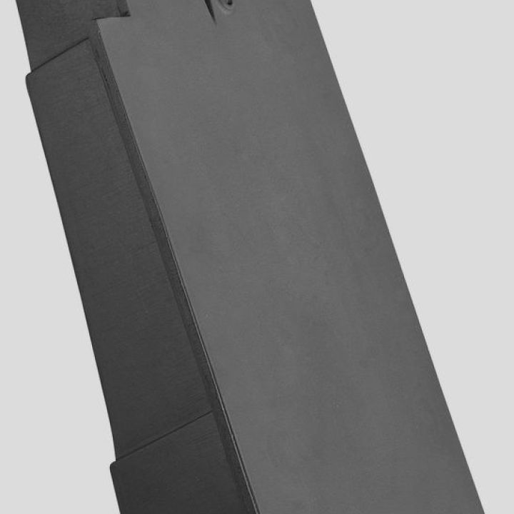 Creaton Domino Szegélycserép bal engóbozott szürke matt