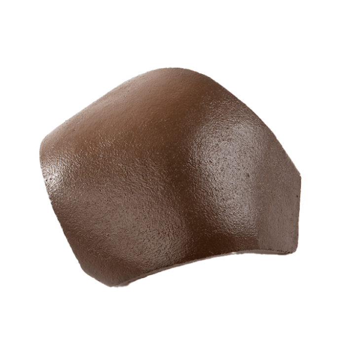 újHÁZ Granite Lux Matt beton hármas elosztó kúpcserép (rögzítőkapoccsal) antracit (40 db/rkl)