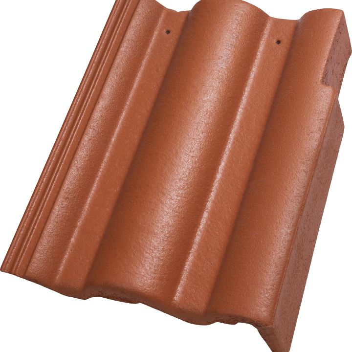 Bramac Római Protector Szegélycserép jobb téglavörös