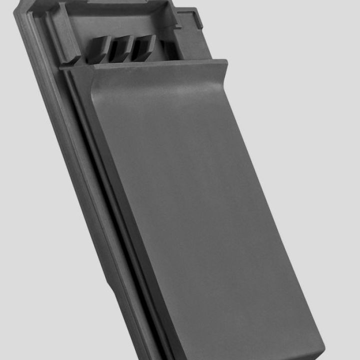 Creaton Domino Taréjszellőző cserép engóbozott szürke matt