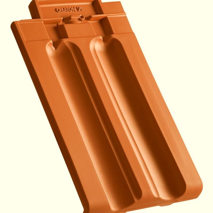 SwissporTON Rapido Kettőshullámú cserép engóbozott téglavörös