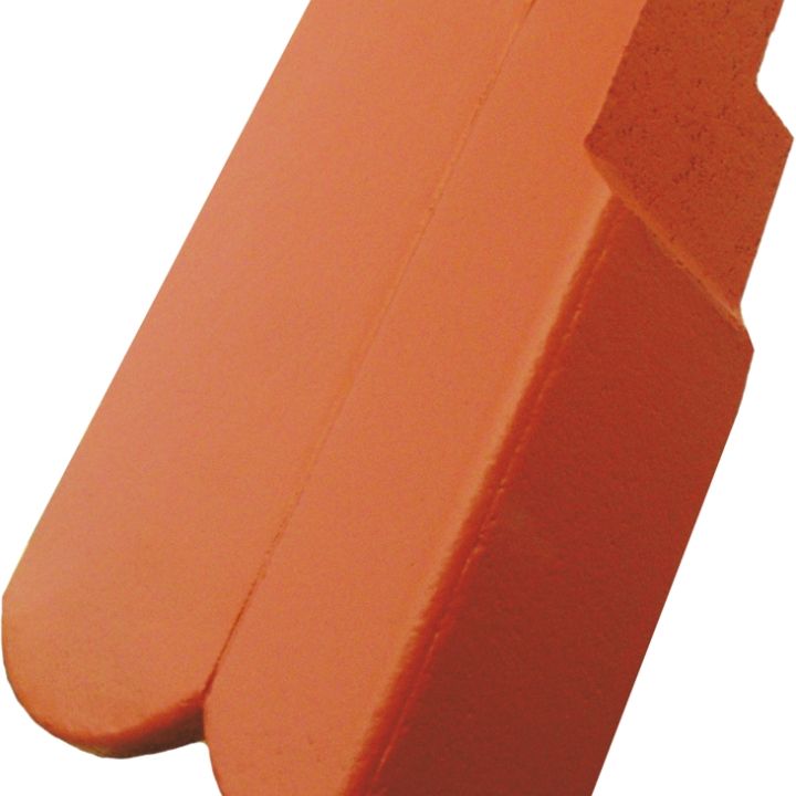 Terrán Rundo 3/4-es szegélycserép jobb Elegant tégla (60 db/rkl)