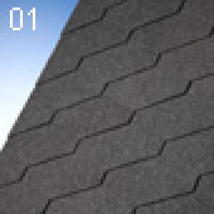 Iko Diamantshield Zsindely gyémánt 01 fekete 2,46 m2