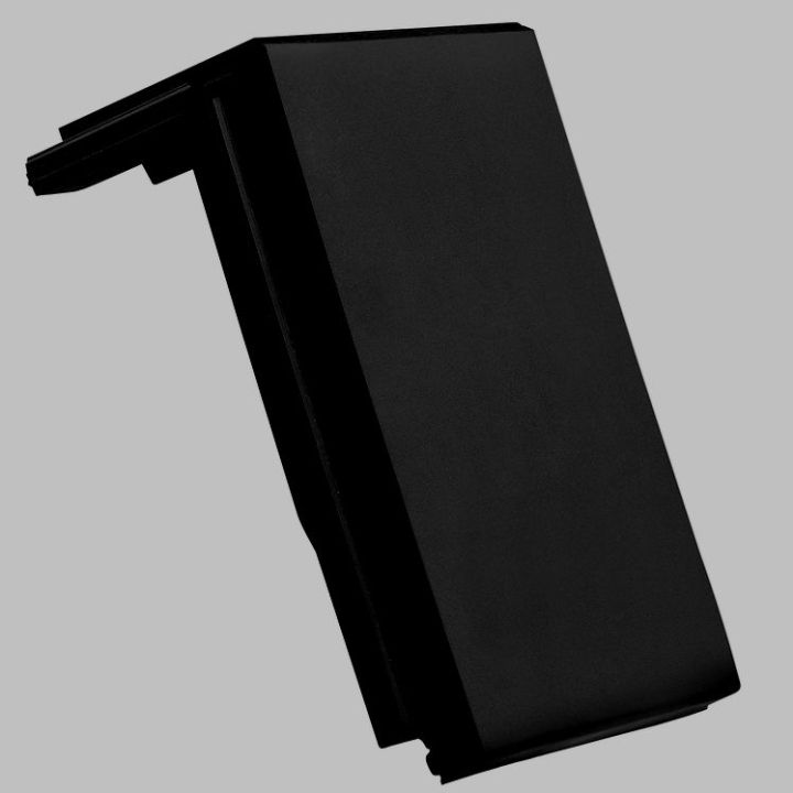 Creaton Domino Félnyeregtető cserép engóbozott fekete matt