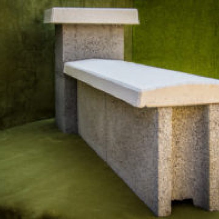 NAFI Kerítésfedlap fehér 40x100x4 cm