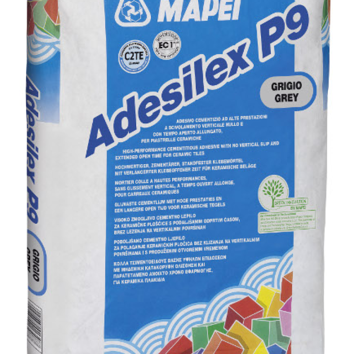 Mapei Adesilex P9 Kerámiaburkolat ragasztó (C2TE) szürke 25 kg