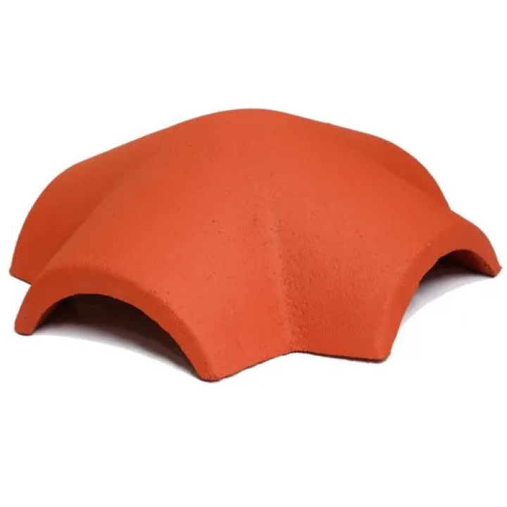 újHáz Standard/Synus 4-es Elosztó kúpcserép Colorsystem meggypiros