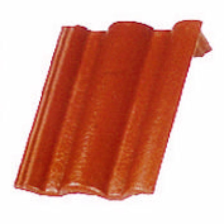 Bramac Római Novo Félnyeregtető cserép téglavörös