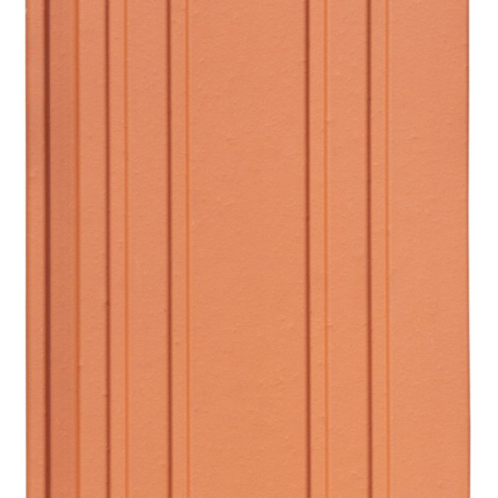 Újház Kerka hornyolt egyenesvágású alapcserép natúrvörös