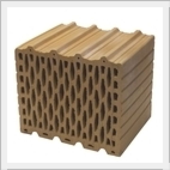 Pápateszér Bakonytherm 30 N+F Falazóblokk I. o. 30x25x24 cm